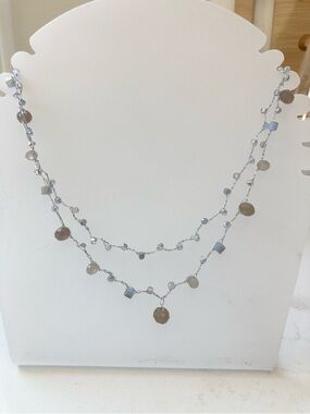 Boho Chic Double-Strand Beaded Necklace